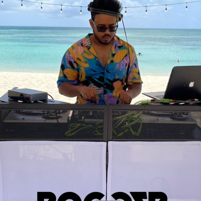 Dj Rogger in Private event at holiday inn hotel Aruba